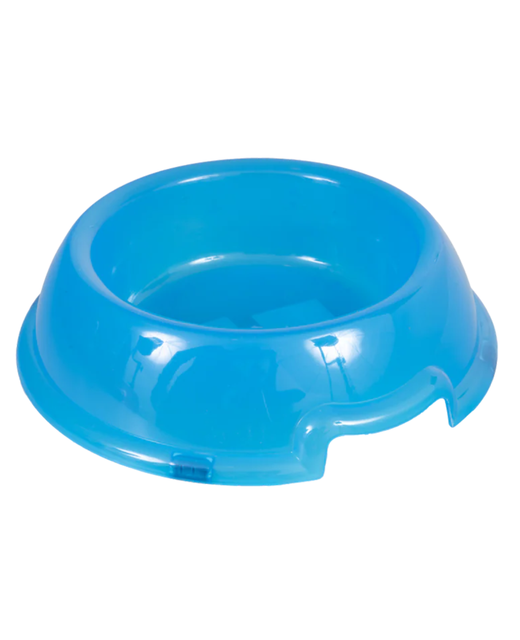 Yours Drooly Plastic Single Bowl Blue Large
