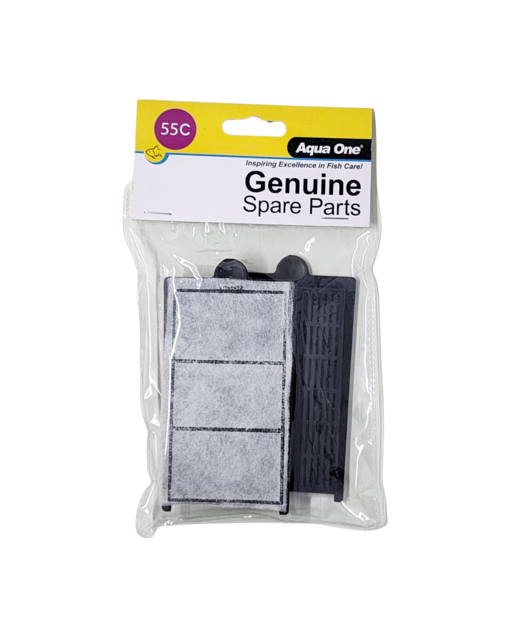 Aqua One H280 Clearview/AquaBac 60 Replacement Cartridge 55C (2Pk) 