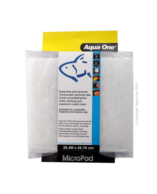Aqua One Micro Pad - Self Cut Filter Pad 