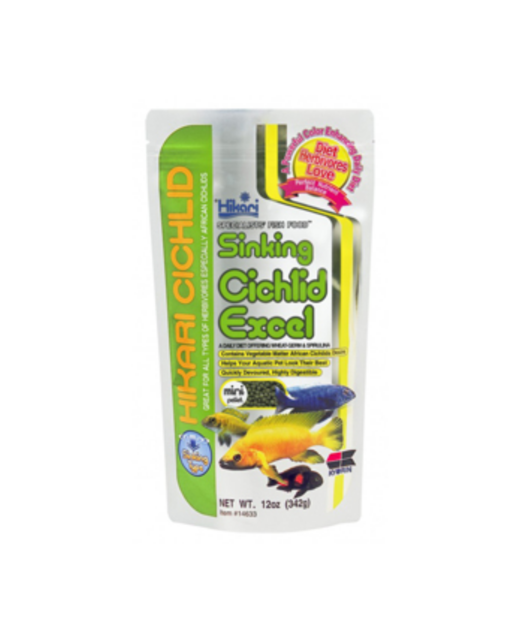 Hikari Cichlid Excel Mini Pellet Sinking 342gr
