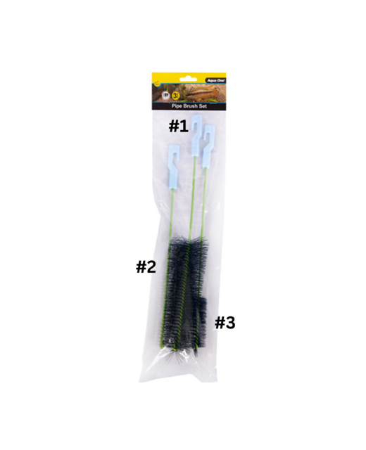 Aqua One Aquarium 3 Brush Set