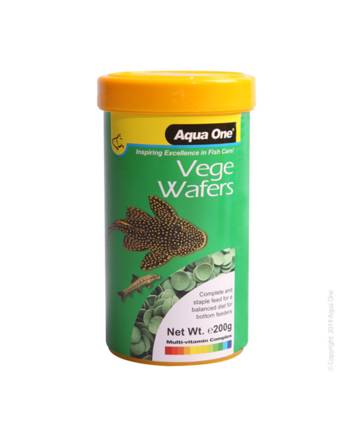 Aqua One Vege Wafer Food 200g