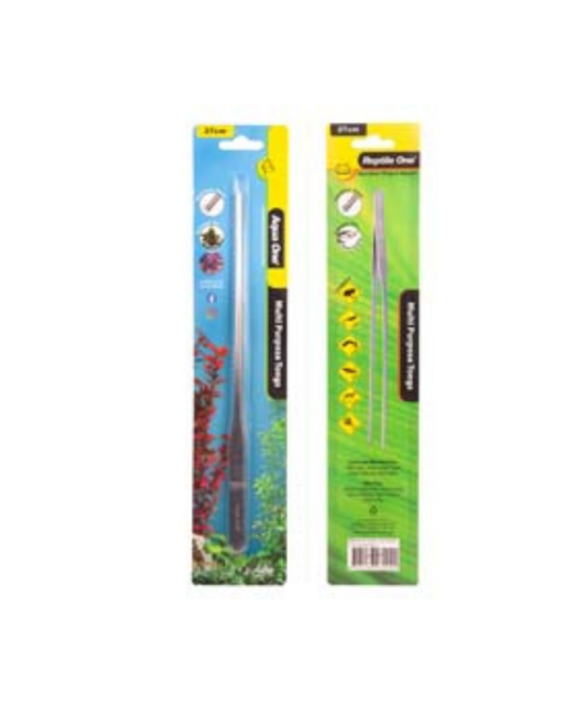 Reptile One / Aqua One Multi Purpose Tongs 25cm