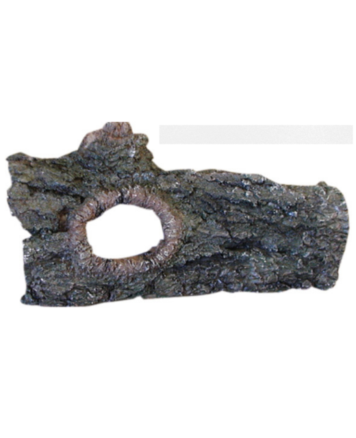 Reptile One Log with Holes Small