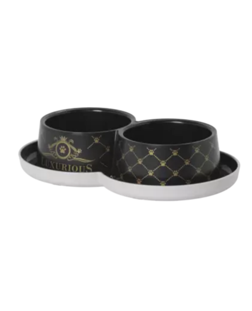 Moderna Dinner Luxurious Double Bowl