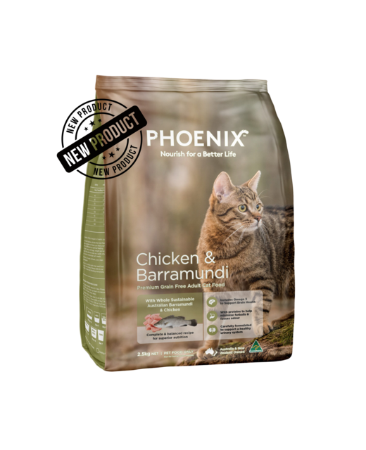 Phoenix Cat Chicken & Barramundi 2.5kg