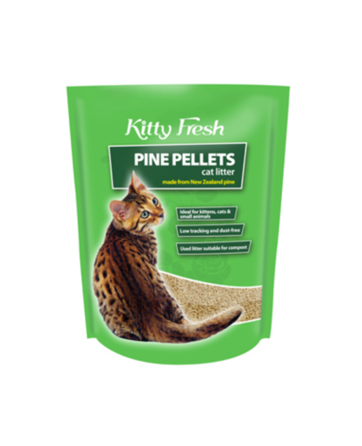 Kitty Fresh Litter Pine Pellets 10L