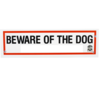 Brooklands Gate Sign - Beware Of The Dog (Small)
