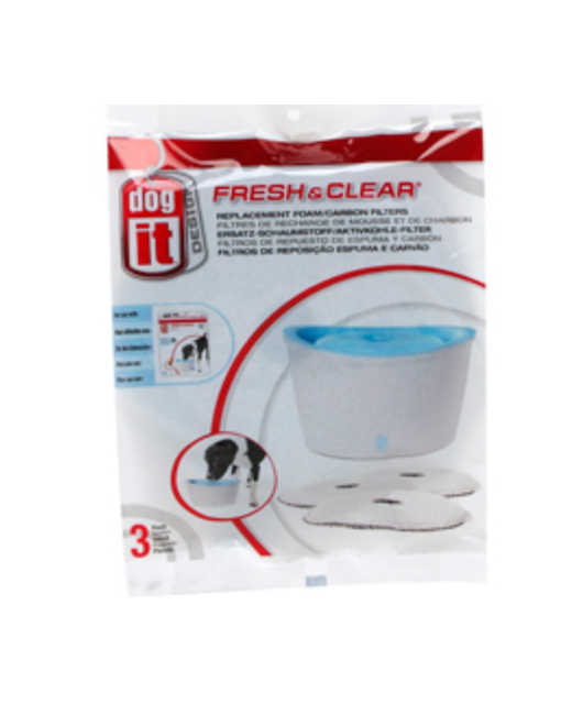 Dogit Replacement FIlter 3 Pk