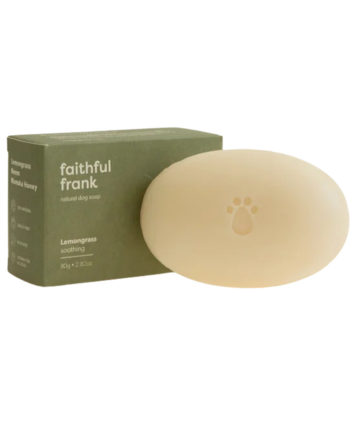 Faithful Frank Natural Dog Soap Lemongrass soothing 80g