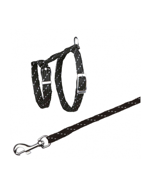 Trixie Cat Harness & Lead – Reflective One size