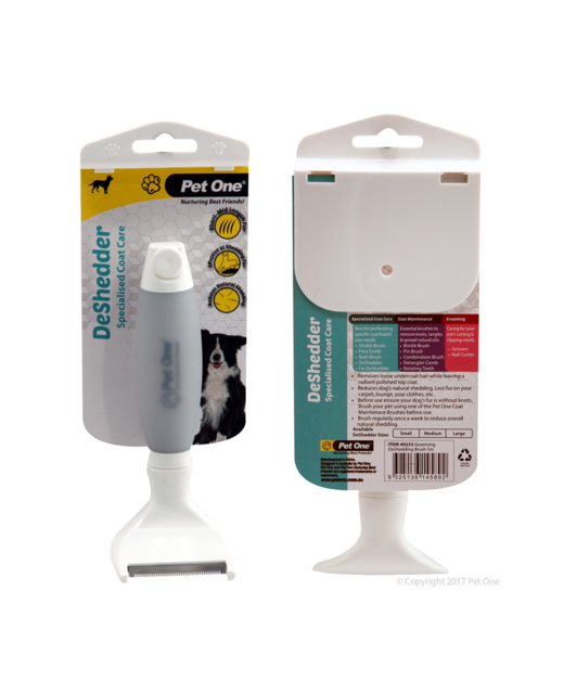 Pet One Grooming - DeShedder Brush Small
