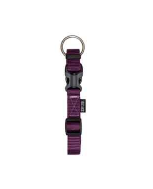 Zeus Adj Collar Med Royal Purple 1.5cm x 28-40cm