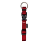 Zeus Adj Collar Med Deep Red 1.5cm x 28-40cm
