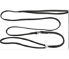 Lead Nylon Flat Show 7mm w/Slide Black 120cm long