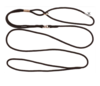 Lead Nylon Cord Show 4mm Black 120cm long