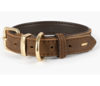 Ezydog Oxford Dog Collar Brown XL