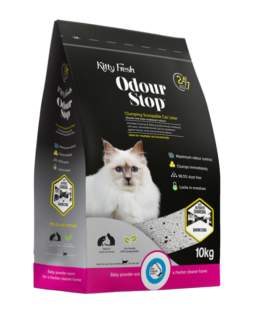 Kitty Fresh Odor Stop Litter 10kg