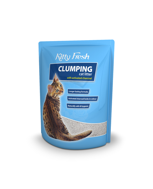 Kitty Fresh Activated Charcoal Clumping Litter 5kg