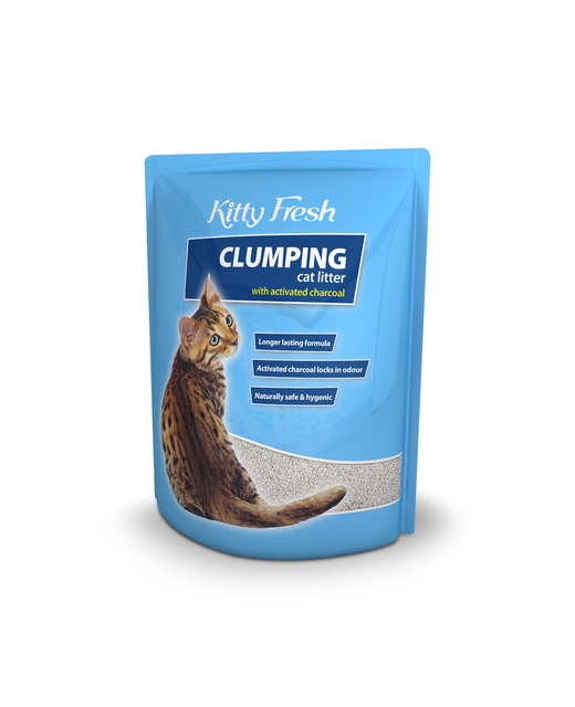 Kitty Fresh Activated Charcoal Clumping Litter 5kg