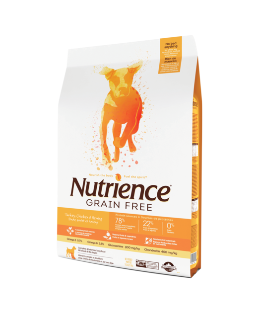 Nutrience GrainFree Dog 10kg Turkey, Chicken & Herring